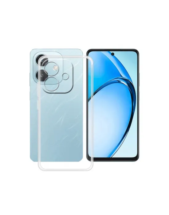 Oppo A3 Kılıf Lüx Şeffaf Silikon