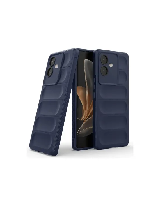 Oppo A3 Kılıf Optimum Silikon - Lacivert