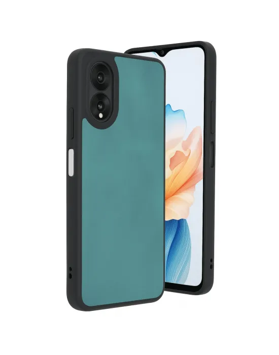 Oppo A38 Kılıf Aras Deri Kapak - Açık Yeşil