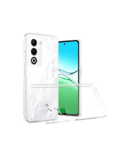 Oppo A5 4g Lüx Şeffaf Silikon - Şeffaf