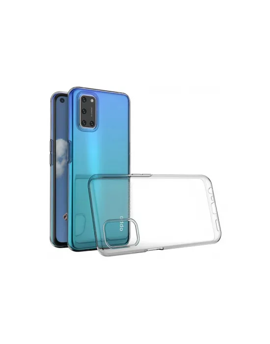 Oppo A52 Kılıf Lüx Şeffaf Silikon