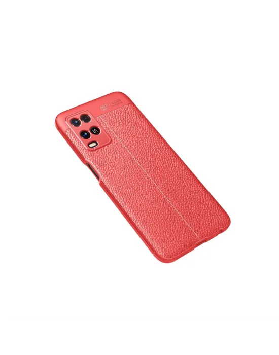 Oppo A54 4g Kılıf Auto Focus Kapak - Kırmızı