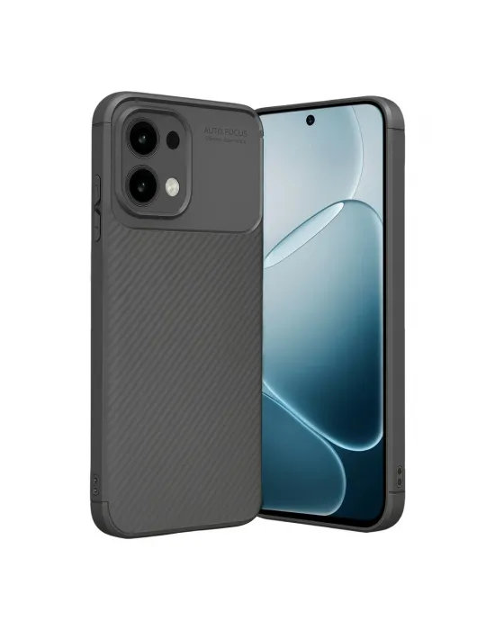 Oppo A6 Pro 4g Auto Focus Karbon Kapak - Gri