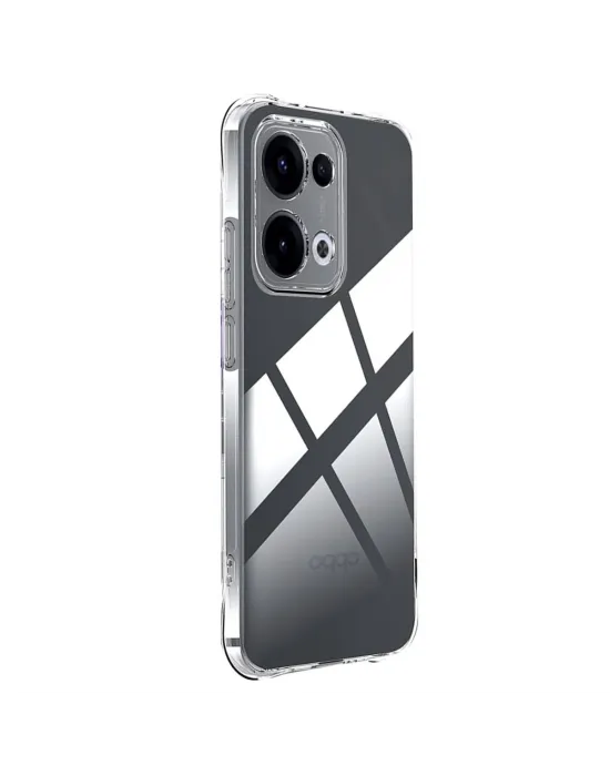 Oppo A6 Pro 4g Lüx Şeffaf Silikon - Şeffaf