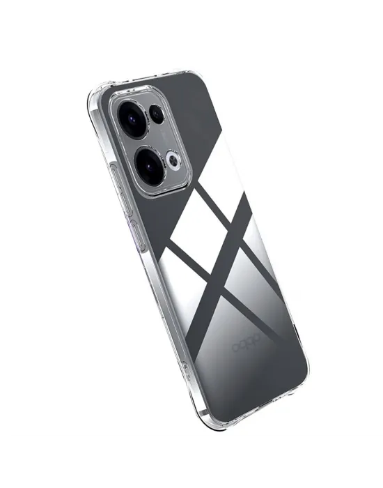 Oppo A6 Pro 4g Lüx Şeffaf Silikon - Şeffaf