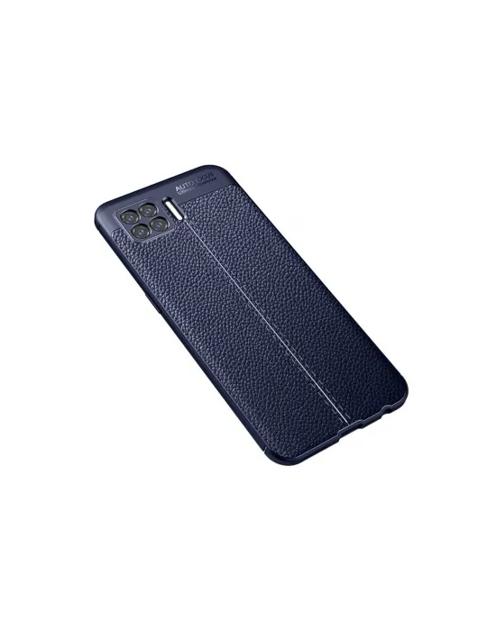 Oppo A73 Kılıf Auto Focus Kapak - Lacivert