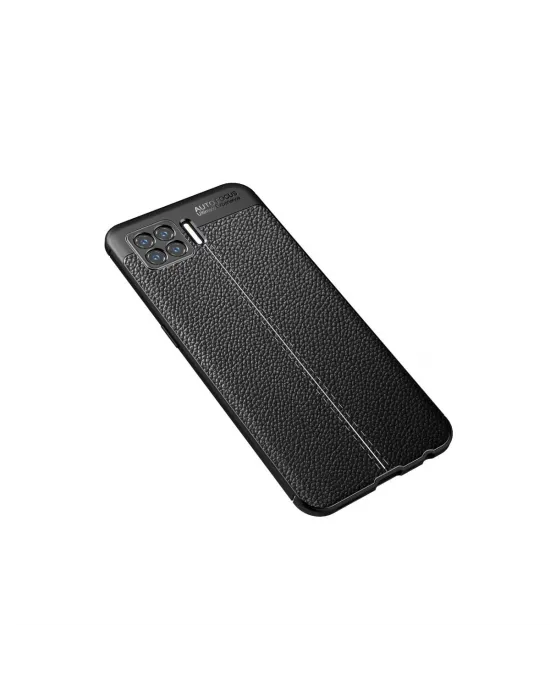 Oppo A73 Kılıf Auto Focus Kapak - Siyah