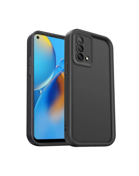 Oppo A74 4g Kılıf Viera Silikon - Siyah