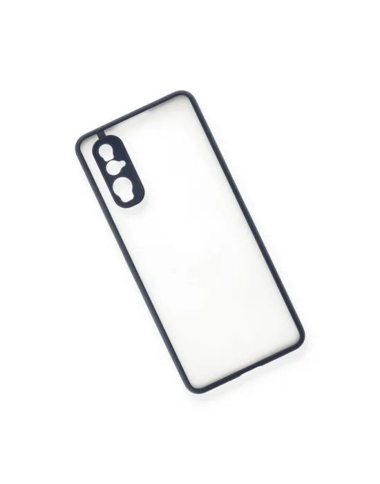 Oppo Find X2 Kılıf Montreal Silikon Kapak - Lacivert