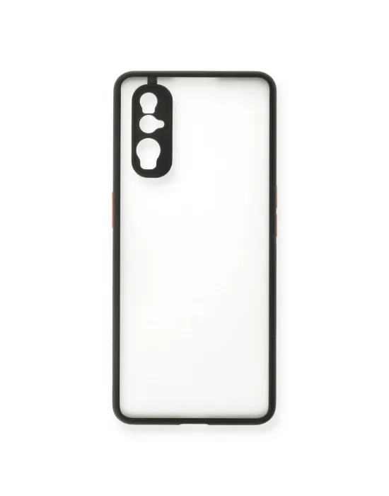 Oppo Find X2 Kılıf Montreal Silikon Kapak - Siyah