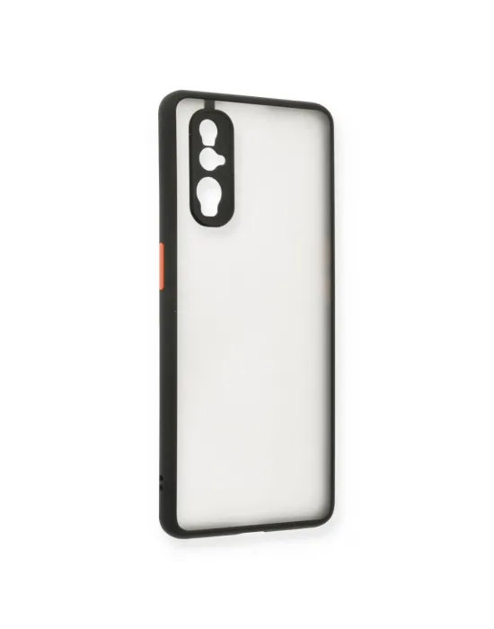 Oppo Find X2 Kılıf Montreal Silikon Kapak - Siyah