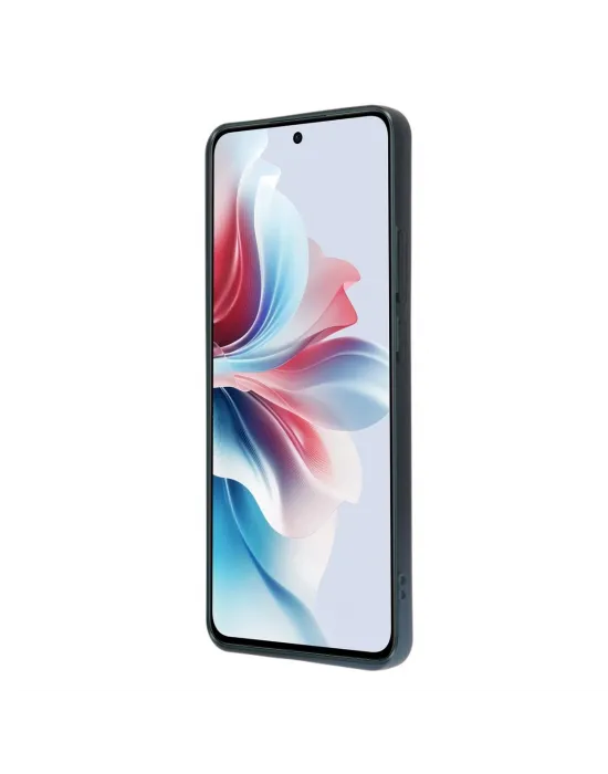 Oppo Reno 11f Kılıf Aras Deri Kapak - Pudra