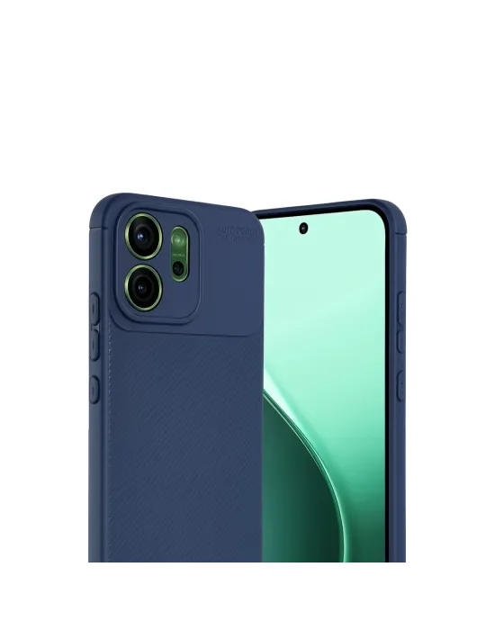 Oppo Reno 14 Auto Focus Karbon Kapak - Lacivert