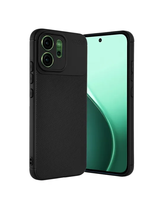 Oppo Reno 14 Auto Focus Karbon Kapak - Siyah