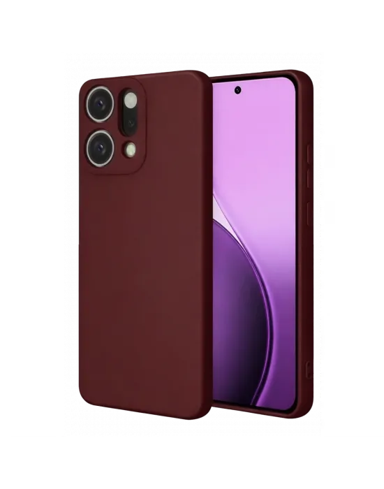Oppo Reno 14 First Silikon - Bordo