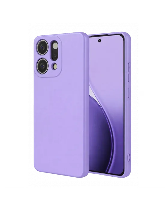 Oppo Reno 14 First Silikon - Lila