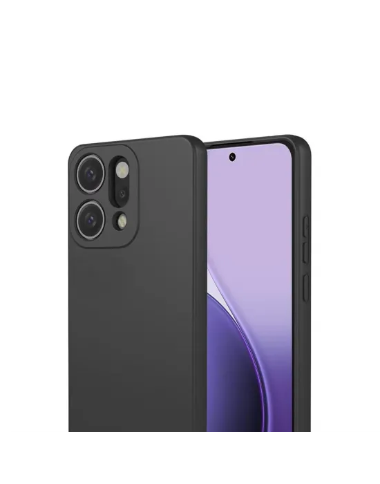 Oppo Reno 14 First Silikon - Siyah
