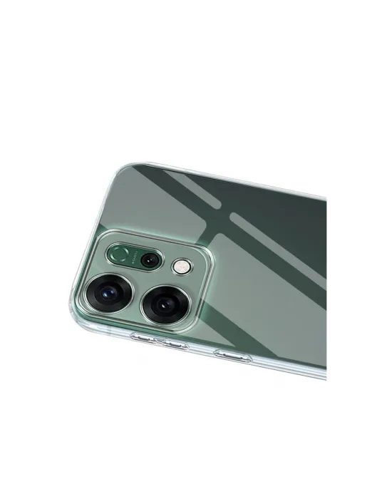 Oppo Reno 14 Kılıf Lüx Şeffaf Silikon - Şeffaf