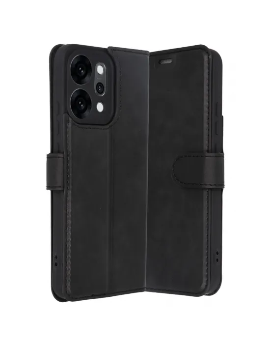 Oppo Reno 14 Trend S Plus Kapaklı Kılıf - Siyah