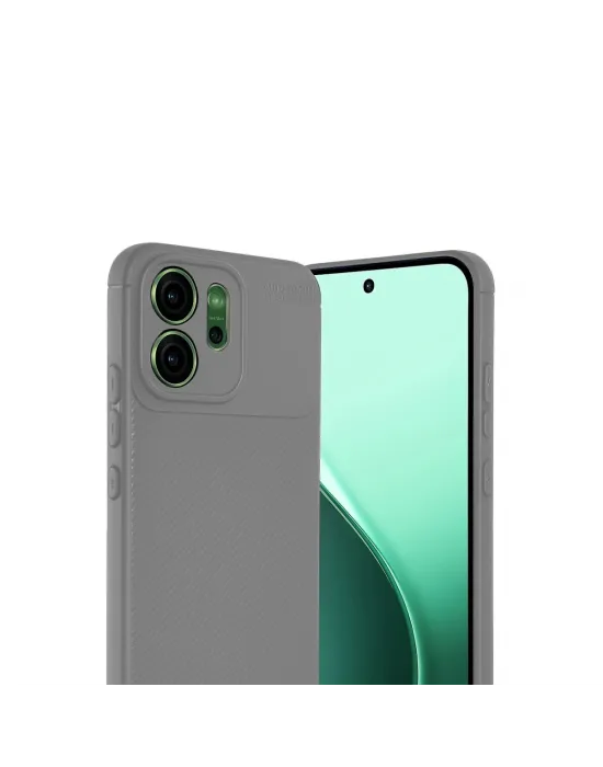 Oppo Reno 14f Auto Focus Karbon Kapak - Gri