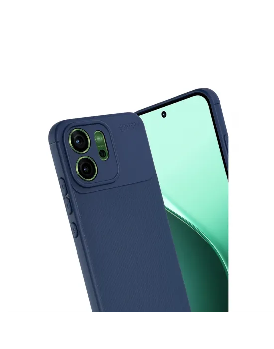 Oppo Reno 14f Auto Focus Karbon Kapak - Lacivert