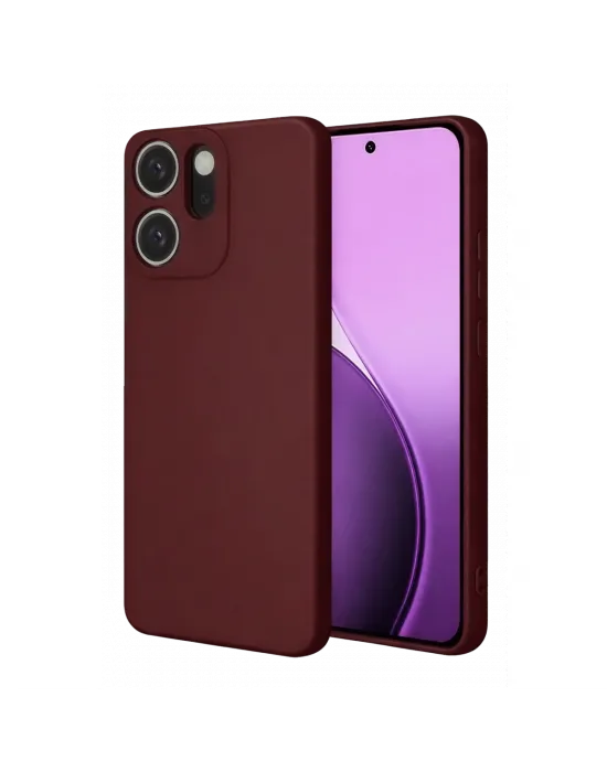 Oppo Reno 14f First Silikon - Bordo