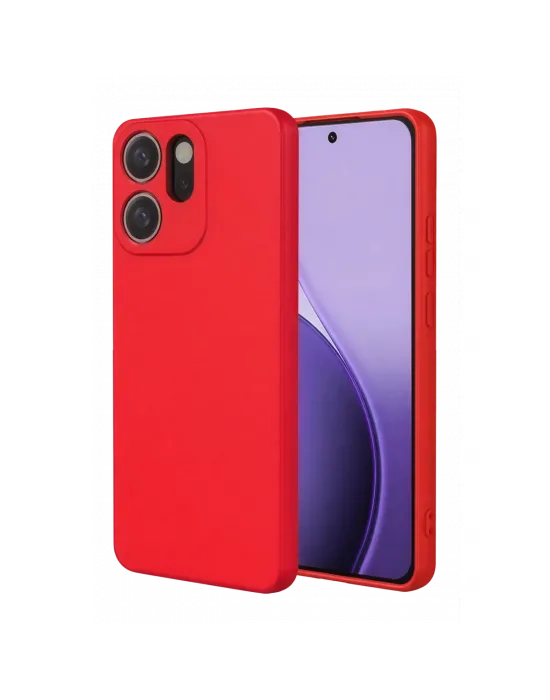 Oppo Reno 14f First Silikon - Kırmızı