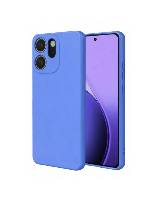 Oppo Reno 14f First Silikon - Mavi