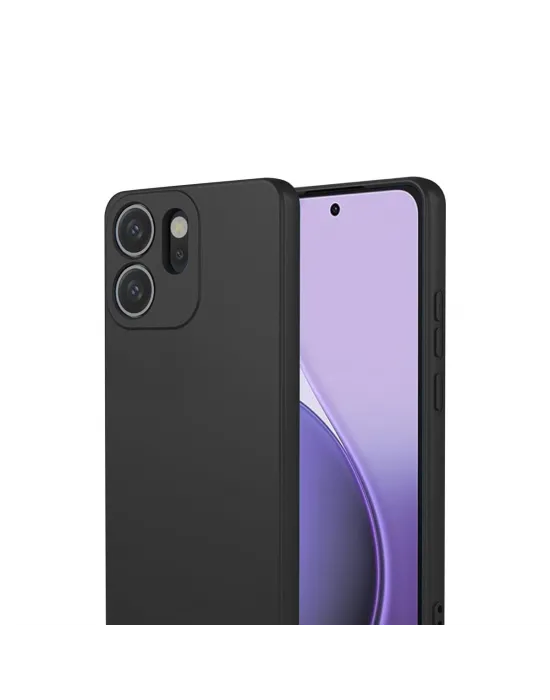 Oppo Reno 14f First Silikon - Siyah