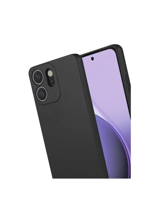 Oppo Reno 14f First Silikon - Siyah