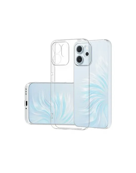 Oppo Reno 14f Kılıf Lüx Şeffaf Silikon