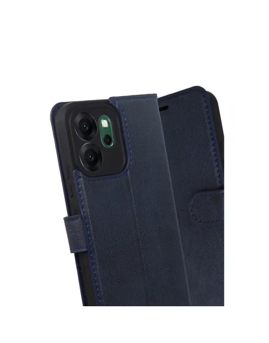 Oppo Reno 14f Trend S Plus Kapaklı Kılıf - Lacivert