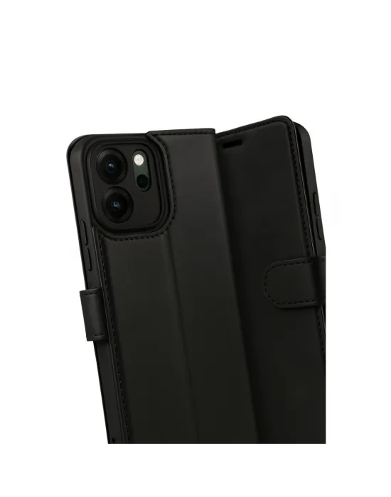 Oppo Reno 14f Trend S Plus Kapaklı Kılıf - Siyah