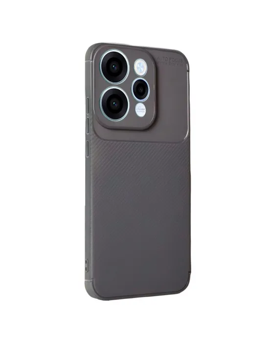 Oppo Reno 15 Auto Focus Karbon Kapak - Gri