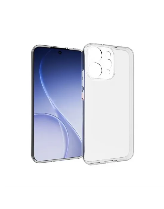 Oppo Reno 15 Lüx Şeffaf Silikon - Şeffaf