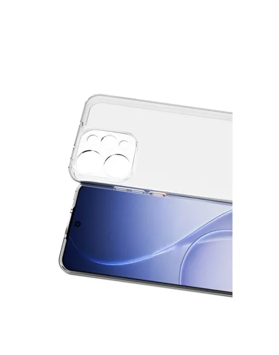 Oppo Reno 15 Lüx Şeffaf Silikon - Şeffaf