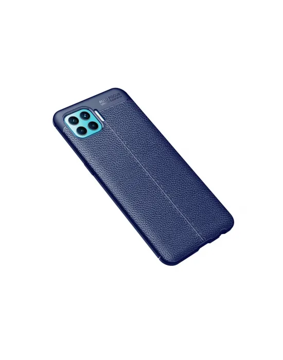 Oppo Reno 4 Lite Kılıf Auto Focus Kapak - Lacivert