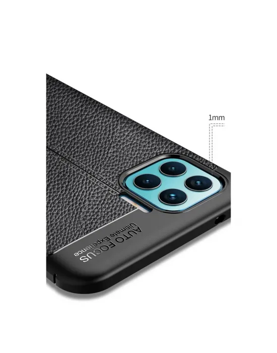 Oppo Reno 4 Lite Kılıf Auto Focus Kapak - Lacivert