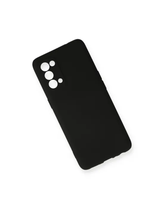 Oppo Reno 5 Pro Kılıf First Silikon - Siyah