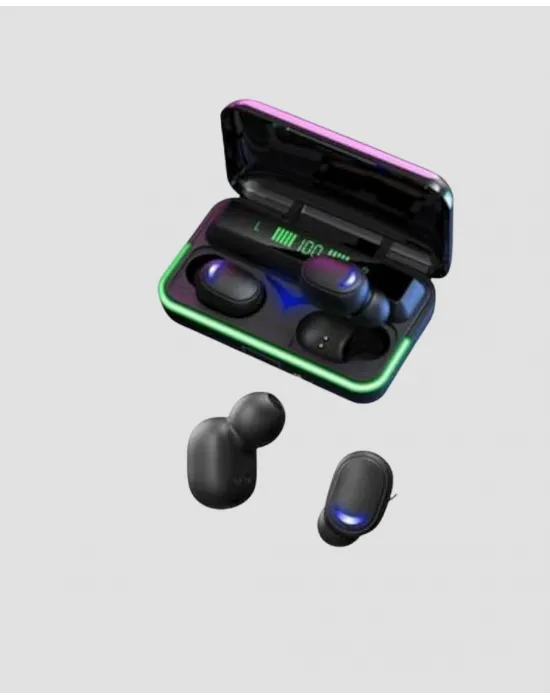 Oyun Modlu E10 Bluetooth Kulaklık Powerbank Ve Led Ekranlı