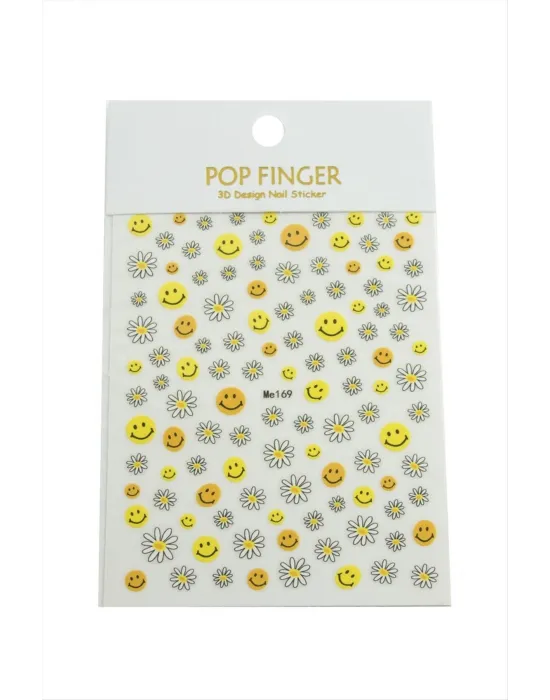 Papatya Emoji Tattoo Dövme Sticker