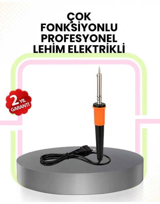 Paslanmaz Çelik Isıtma Çekirdekli Lehimleme Havyası