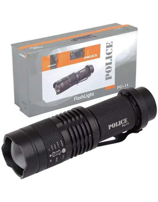Pc-11 Power Led+zoom Kalem Pilli El Feneri