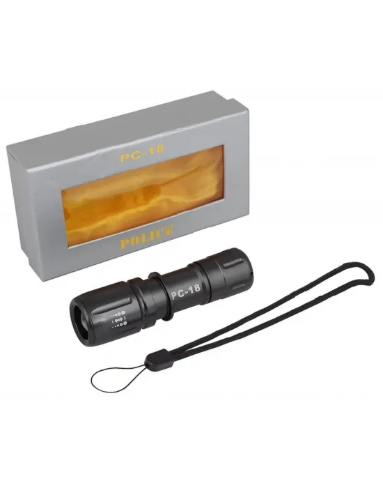 Pc-18 Cree Power Led+zoom El Feneri Pilli