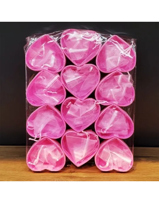 Pembe Tül Kese
