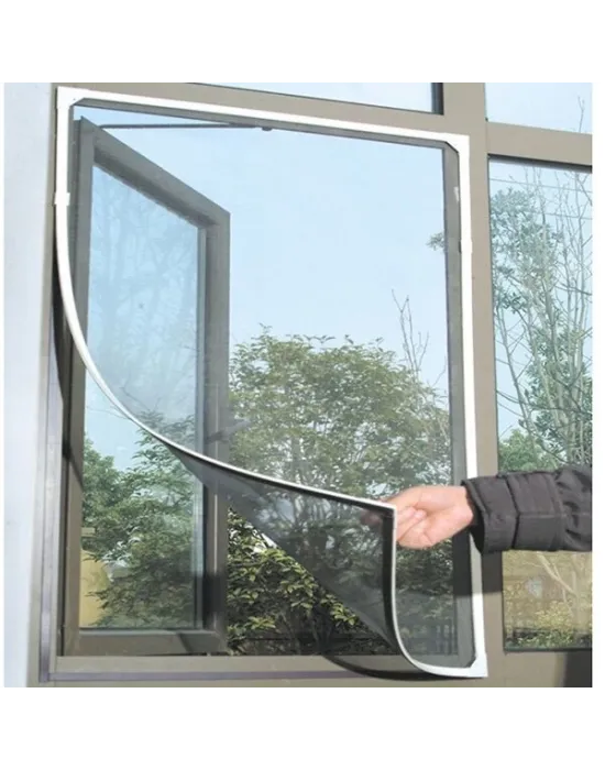 Pencere Cam Sineklikbeyaz ( 150 Cm X 100 Cm)+5m Bant