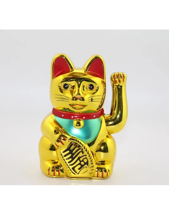 Pilli Sallanan Şans Kedisi - Maneki Neko Alk2933