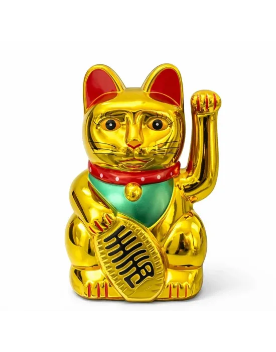 Pilli Sallanan Şans Kedisi - Maneki Neko Alk4525