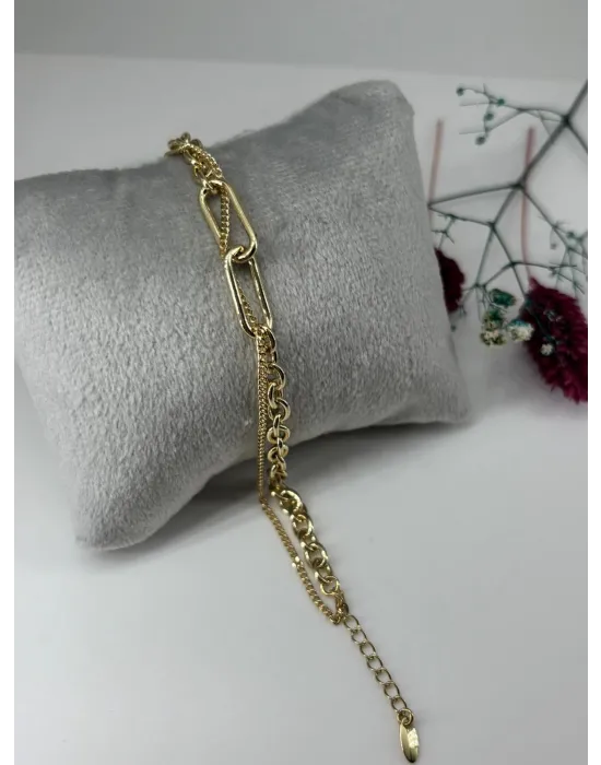    Pirinç Bileklikler 17+3 Cm  - Kbl0315
