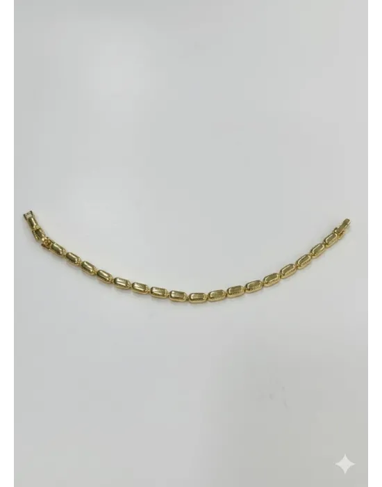    Pirinç Cm Bileklik 17+2 Cm  - Kbl0412